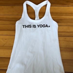Lululemon This Is Yoga Cool Racerback